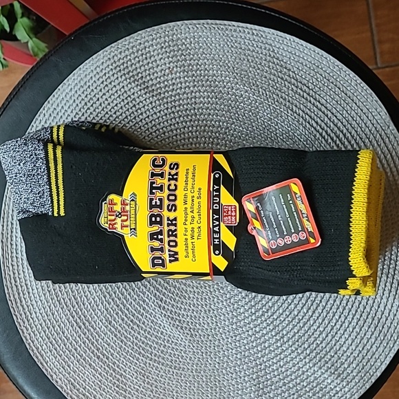 Diabetic Work Socks - Picture 1 of 6